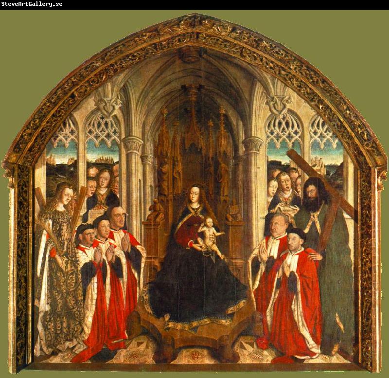 DALMAU, Lluis Altarpiece of the Councillors dfgh